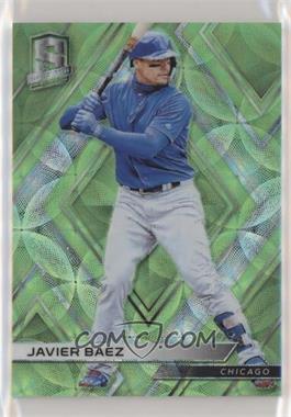 2018 Panini Chronicles - Spectra - Neon Green Prizm #86 - Javier Baez /49