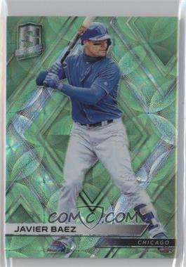 2018 Panini Chronicles - Spectra - Neon Green Prizm #86 - Javier Baez /49