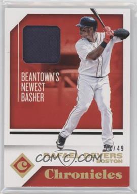 2018 Panini Chronicles - Swatches - Holo Gold #CS-RD - Rafael Devers /49