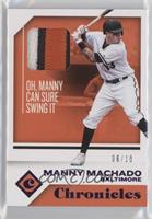 Manny Machado #/10