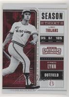 Fred Lynn (Helmet Cut Off, Right Foot Out of Frame) #/10