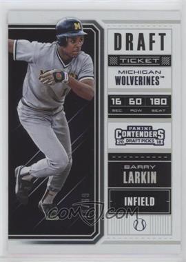 2018 Panini Contenders Draft Picks - [Base] - Draft Ticket #4.2 - Barry Larkin (Running) /99