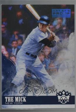 2018 Panini Diamond Kings - [Base] - Artist Proof Blue #7.2 - Name Variation - Mickey Mantle (The Mick) /25 [Noted]