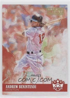 2018 Panini Diamond Kings - [Base] - Artist Proof Gold #81.1 - Andrew Benintendi /99