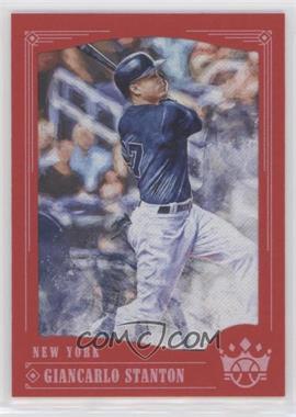 2018 Panini Diamond Kings - [Base] - Red Frame #141 - SP - Giancarlo Stanton