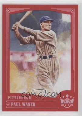 2018 Panini Diamond Kings - [Base] - Red Frame #18.1 - Paul Waner (Looking to Right Side of Card)