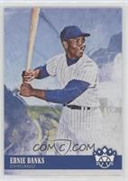 Photo Variation - Ernie Banks (Smiling in Cap and Pinstripes)