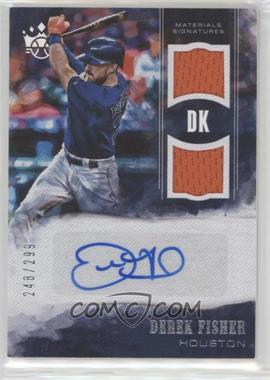 2018 Panini Diamond Kings - DK Materials Signatures #MS-DF - Derek Fisher /299