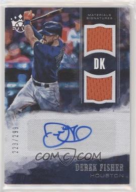 2018 Panini Diamond Kings - DK Materials Signatures #MS-DF - Derek Fisher /299