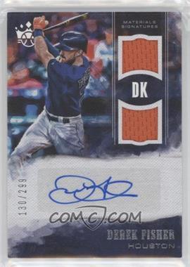 2018 Panini Diamond Kings - DK Materials Signatures #MS-DF - Derek Fisher /299