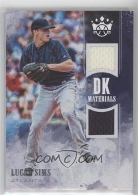 2018 Panini Diamond Kings - DK Materials #DKM-LS - Lucas Sims