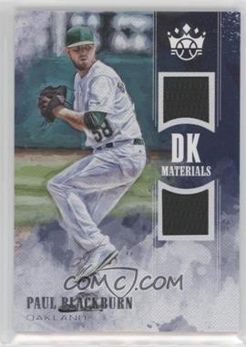 2018 Panini Diamond Kings - DK Materials #DKM-PB - Paul Blackburn