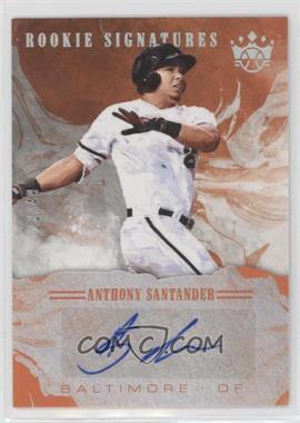 2018 Panini Diamond Kings - DK Rookie Signatures - Holo Silver #S-AN - Anthony Santander /49