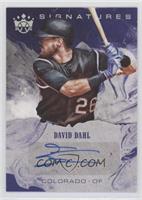 David Dahl [EX to NM] #/49