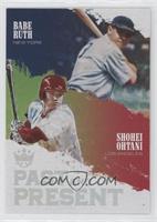 Babe Ruth, Shohei Ohtani [EX to NM]