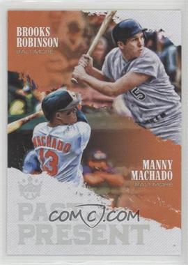 2018 Panini Diamond Kings - Past and Present #PP4 - Brooks Robinson, Manny Machado