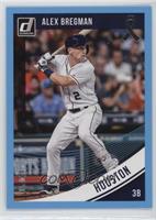 Alex Bregman (White Uniform, Tan Bat) #/49