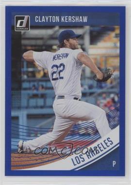 2018 Panini Donruss - [Base] - Holo Blue #154 - Clayton Kershaw