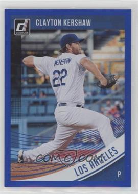 2018 Panini Donruss - [Base] - Holo Blue #154 - Clayton Kershaw