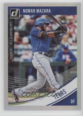 2018 Panini Donruss - [Base] - Stat Line Career #186 - Nomar Mazara /421