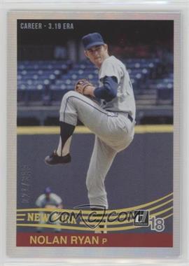 2018 Panini Donruss - [Base] - Stat Line Career #256.1 - Retro 1984 - Nolan Ryan (Leg Up) /319