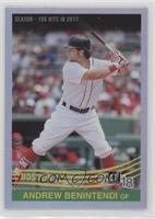 Retro 1984 - Andrew Benintendi (Batting, Front View) #/155