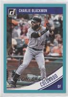 Variations - Charlie Blackmon (Uniform #42) #/199