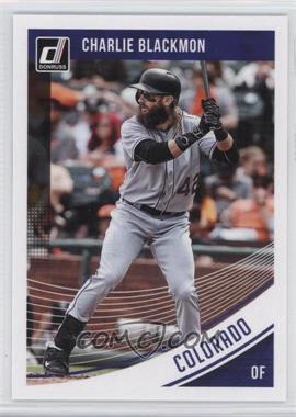 2018 Panini Donruss - [Base] #104.2 - Variations - Charlie Blackmon (Uniform #42)