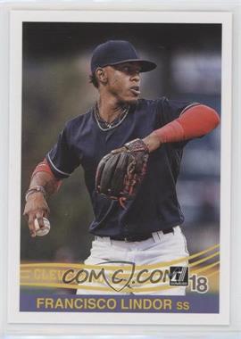 2018 Panini Donruss - [Base] #234.2 - Retro 1984 Variations - Francisco Lindor (Throwing)