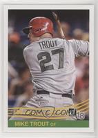 Retro 1984 Variations - Mike Trout (Grey Jersey)