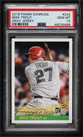 Retro 1984 Variations - Mike Trout (Grey Jersey) [PSA 10 GEM MT]