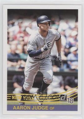 2018 Panini Donruss - [Base] #253.1 - Retro 1984 - Aaron Judge (Running) [EX to NM]