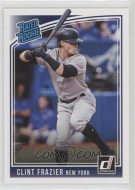 2018 Panini Donruss - [Base] #33 - Rated Rookies - Clint Frazier