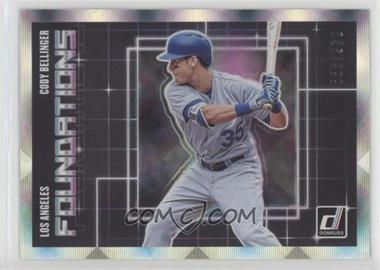 2018 Panini Donruss - Foundations #F1 - Cody Bellinger /999