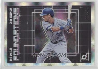 2018 Panini Donruss - Foundations #F1 - Cody Bellinger /999