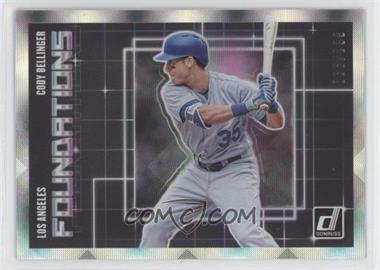 2018 Panini Donruss - Foundations #F1 - Cody Bellinger /999