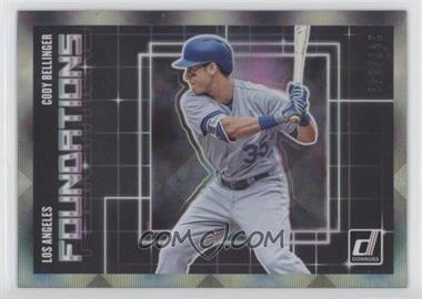 2018 Panini Donruss - Foundations #F1 - Cody Bellinger /999