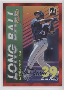 2018 Panini Donruss - Long Ball Leaders - Red #LBL7 - Nelson Cruz /149