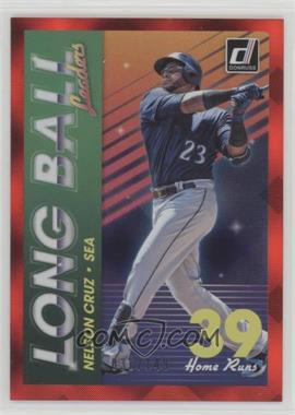 2018 Panini Donruss - Long Ball Leaders - Red #LBL7 - Nelson Cruz /149