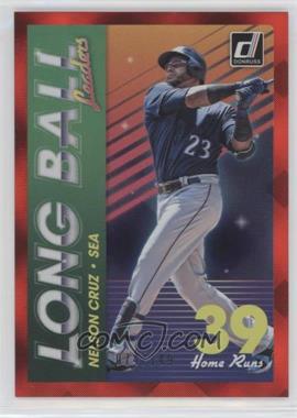 2018 Panini Donruss - Long Ball Leaders - Red #LBL7 - Nelson Cruz /149