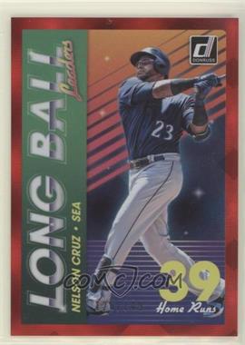 2018 Panini Donruss - Long Ball Leaders - Red #LBL7 - Nelson Cruz /149