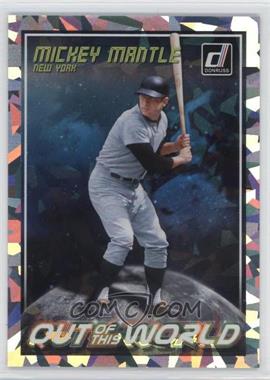 2018 Panini Donruss - Out of this World - Crystals #OW7 - Mickey Mantle