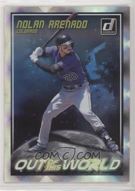 2018 Panini Donruss - Out of this World #OW10 - Nolan Arenado /999