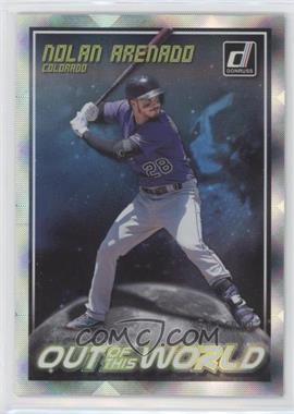 2018 Panini Donruss - Out of this World #OW10 - Nolan Arenado /999