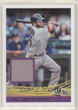 2018 Panini Donruss - Retro 1984 Materials #R84-DP - Dustin Pedroia