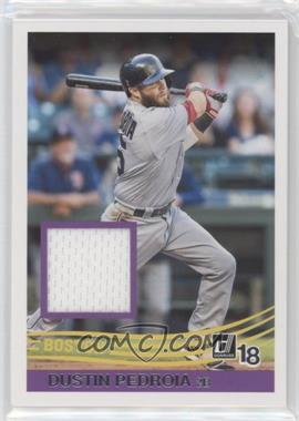 2018 Panini Donruss - Retro 1984 Materials #R84-DP - Dustin Pedroia