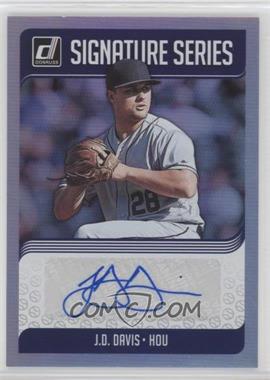 2018 Panini Donruss - Signature Series #SS-JD - J.D. Davis