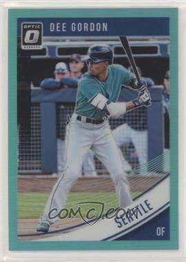 2018 Panini Donruss Optic - [Base] - Aqua Prizm #102 - Dee Gordon /299