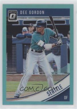 2018 Panini Donruss Optic - [Base] - Aqua Prizm #102 - Dee Gordon /299