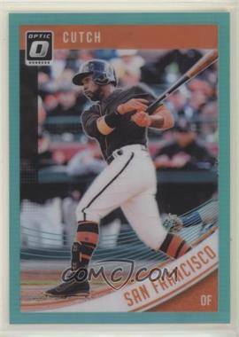 2018 Panini Donruss Optic - [Base] - Aqua Prizm #125.2 - Variation - Andrew McCutchen ("Cutch") /299